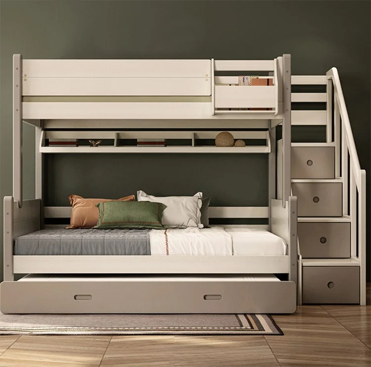 Children's Bed with Slide Soli - огляд і ціна Bunk Bed With Stairs And Slide