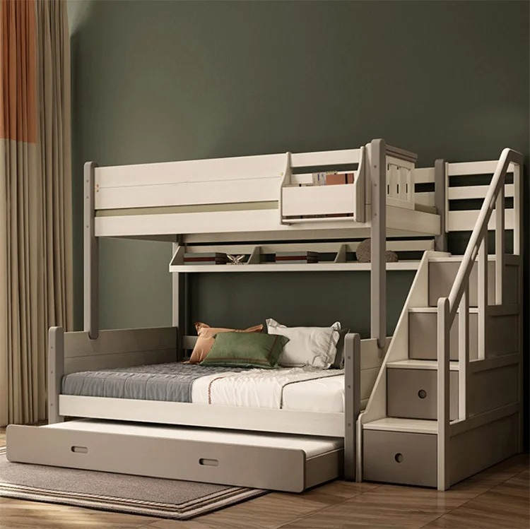 Children's Bed with Slide Soli - огляд і ціна Bunk Bed With Stairs And Slide