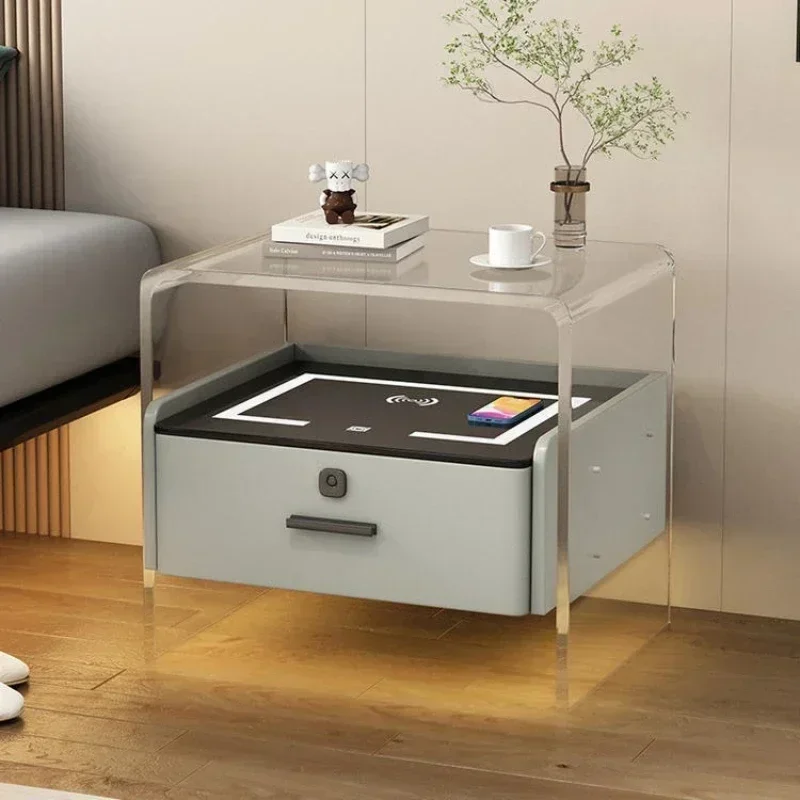 # Acrylic Bedside Tables Night - огляд і ціна Floating Nightstand With Led Light