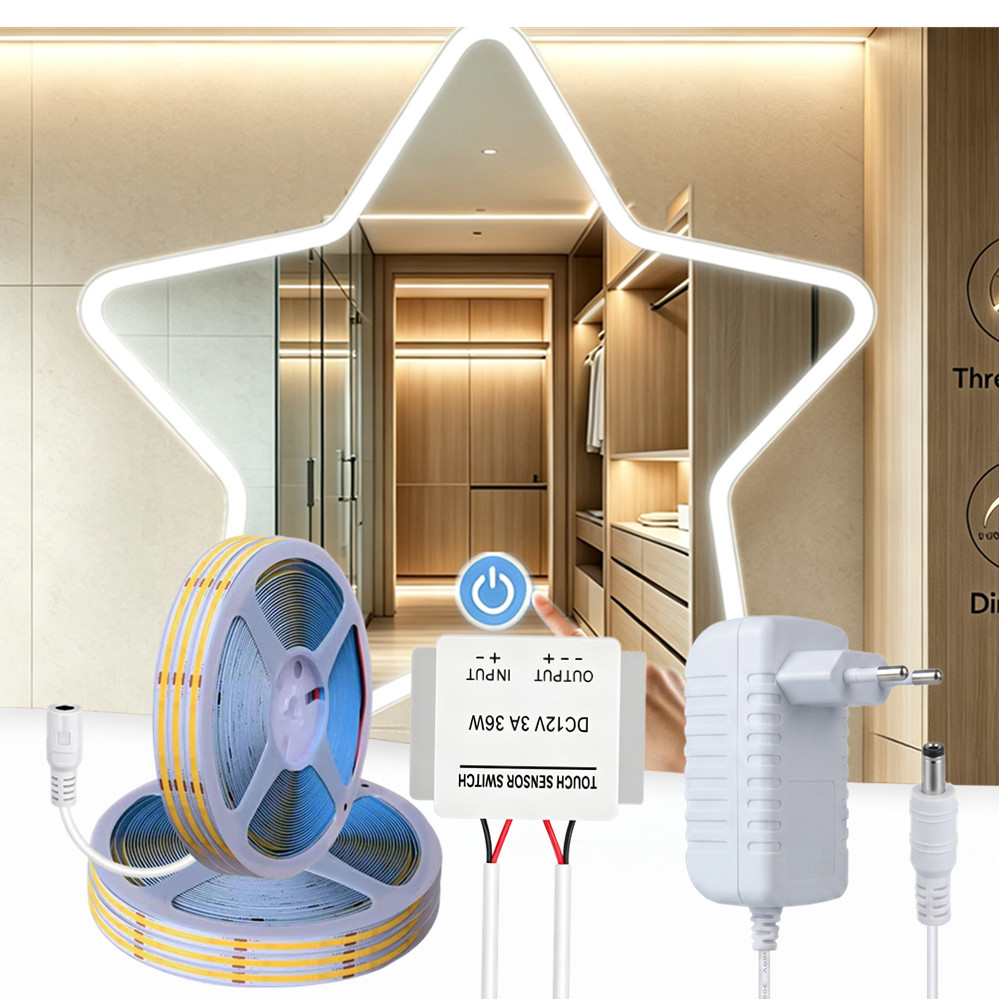 Dimmable Touch Control Bathroo - огляд і ціна Dressing Table Vanity With Lighted Mirror