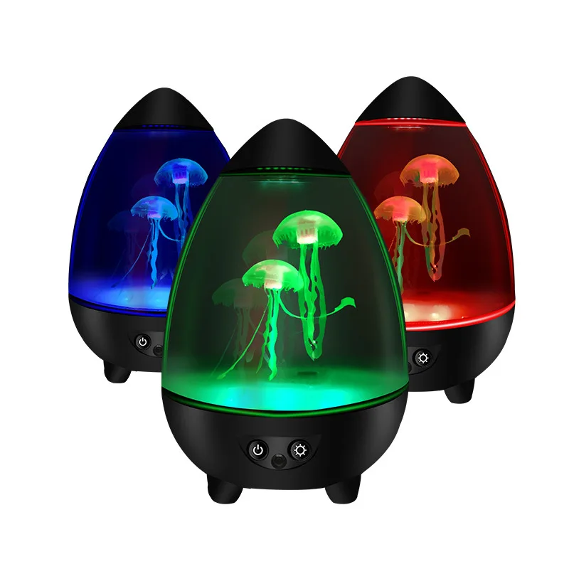 LED fish Lamp Ambient Night Li - огляд і ціна Floating Nightstand With Led Light