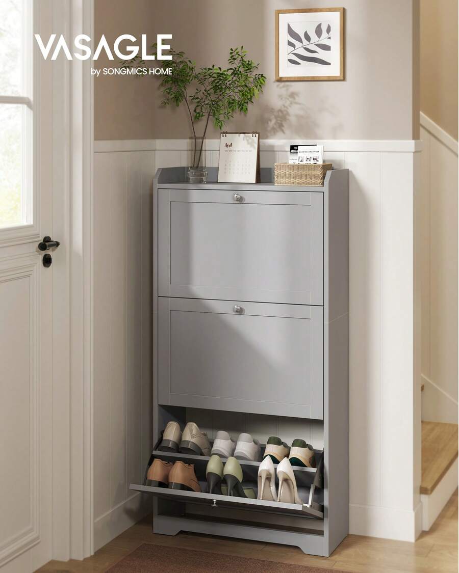 Shoe Cabinet With 3 Flip Drawe - огляд і ціна Storage