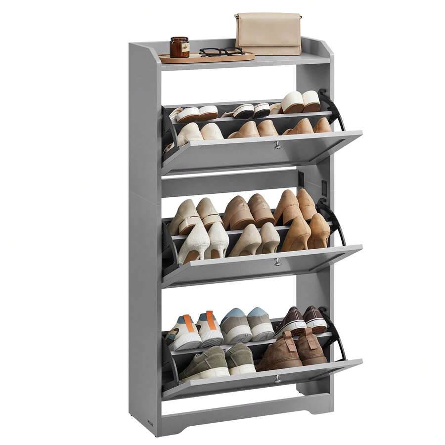 Shoe Cabinet With 3 Flip Drawe - огляд і ціна Storage