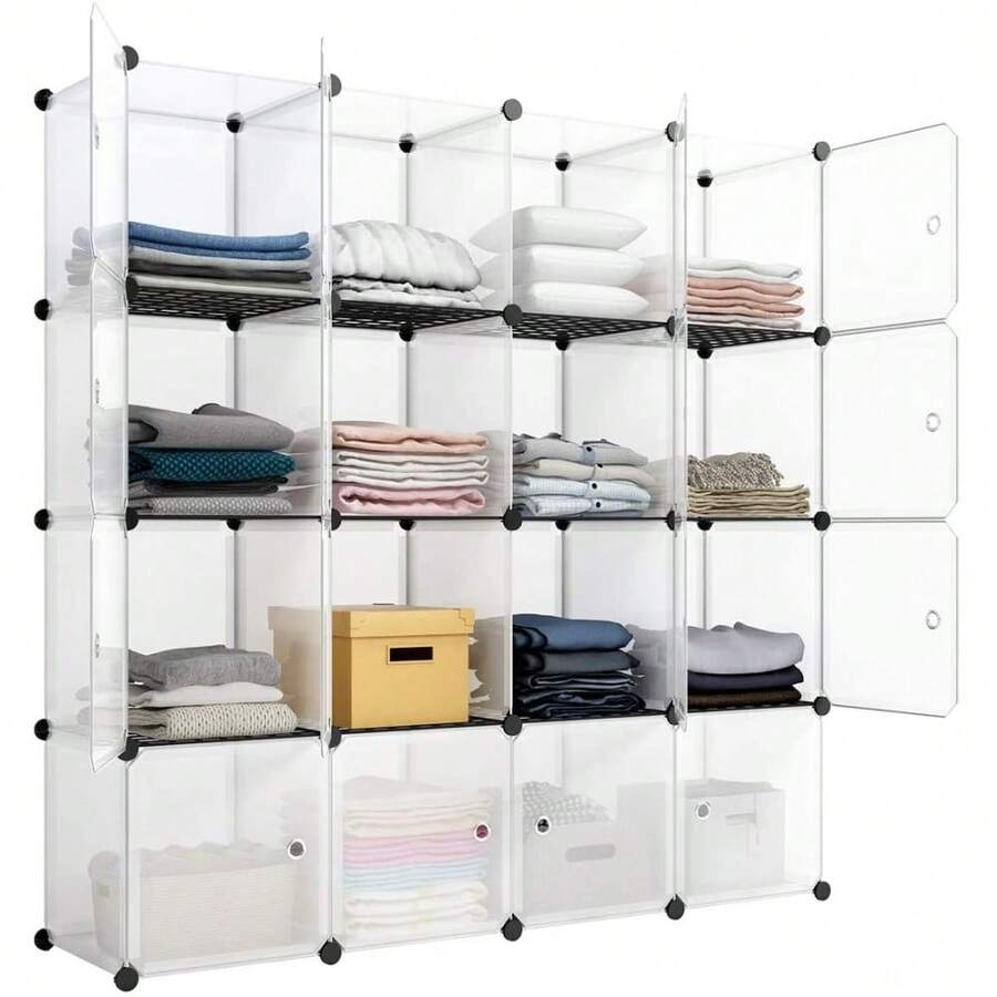 16-Cube Storage Shelf Cube She - огляд і ціна Storage
