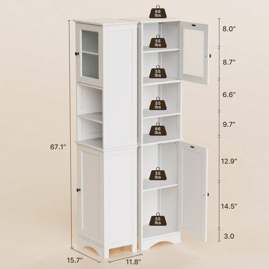 Bathroom Cabinet With Two-Way  - огляд і ціна Storage